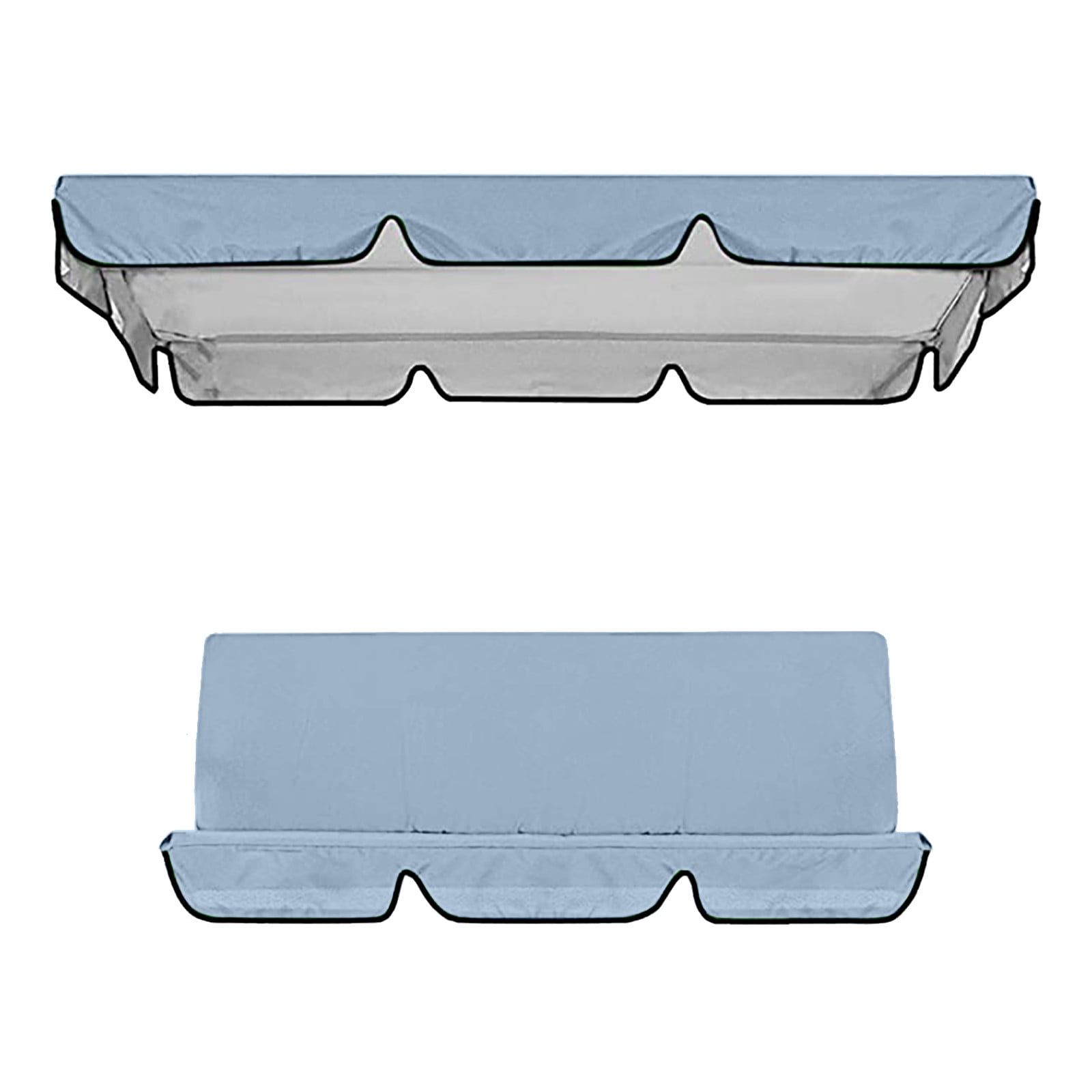 Replacement Outdoor Rain Ceiling Cover Cloth Courtyard Swing Cover