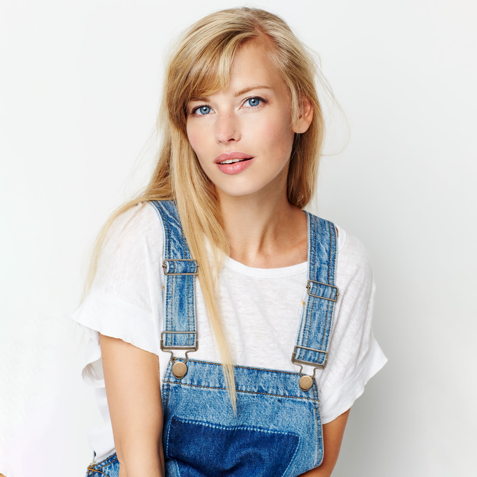 Replacement Overall Buckles Metal Hooks Buckle Suspender Clips Overalls No Buttons Sew Clasp