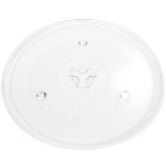 Replacement P23 Microwave Turntable Glass Plate for Emerson, Sunbeam, Magic Chef, Haier, Rival, Oster, G.E. Sanyo, Danby - Compatible with Emerson MW8999SB, Sunbeam SGB8901, Emerson MW8999RD