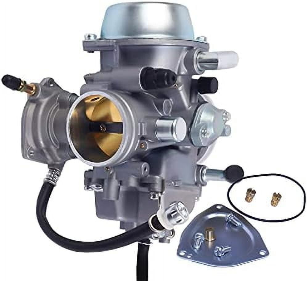 Replacement PD42J Carburetor works for Yamaha Grizzly 660 Hunter YFM660 2002 2003 2004 2005 2006 2007 2008 42mm Intake for Rhino 660 YXR660 2004 2005 2006 2007 UTV OEM 5KM-14901-00-00
