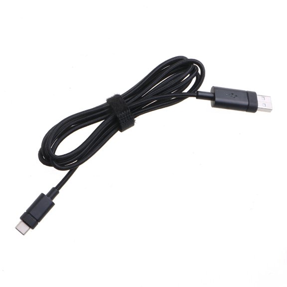 Replacement PVC USB Cable Cord For K70 Dark Cores , Black Keyboard Mouse Headphone Line