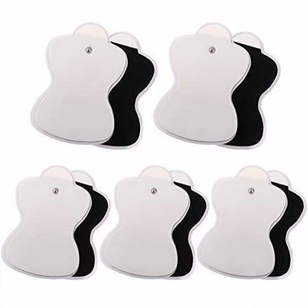 Replacement Pads Compatible with Omron Device,10PCS (5 Pairs) 4.5”x 3” Electrode Pads,Large Size