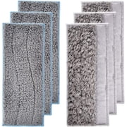 Replacement Pads for iRobot Braava Jet M6/6110 Robot Mop (3 Wet & 3 Dry)