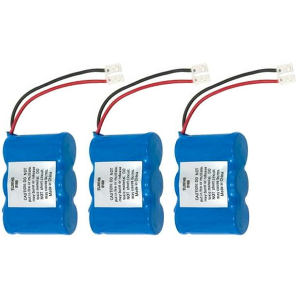 Replacement Panasonic KXTCM422 NiCD Cordless Phone Battery (3 Pack)