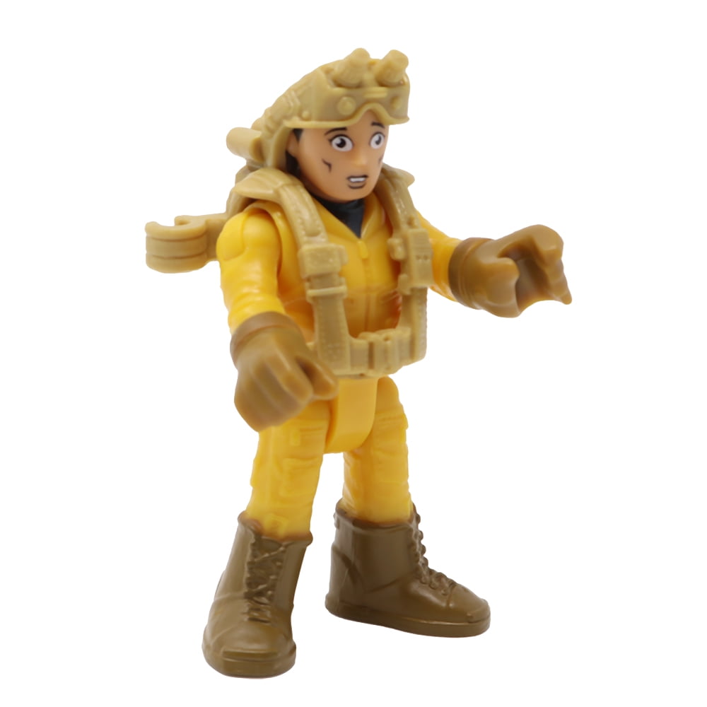Imaginext Green Lantern Replacement Figure — John Stewart African American Poseable Action Figure For Playset W1383 - View #4