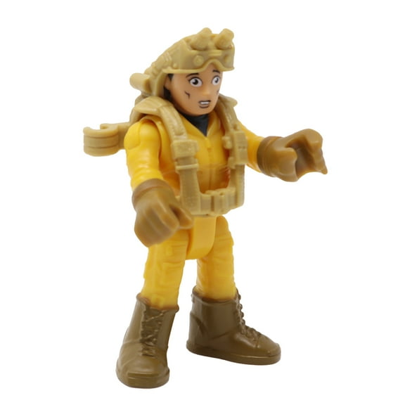 Replacement Part for Collectible Fisher-Price Imaginext Inspired by Ghostbusters Playset CDX70 - Replacement Poseable Figure with removable Ghost Hunting Backpack