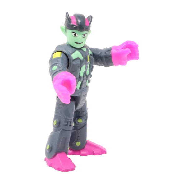 Replacement Part for Collectible Fisher-Price Imaginext Monster Castle Sci-Fi Ninja Playset DHV85 Series 7 - Replacement Alien Overlord Poseable Action Figure