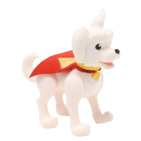 Replacement Part for Collectible Fisher-Price Imaginext Superman Super Friends Justice Gang Playset JDL09 - Replacement Poseable Krypto the Dog Action Figure