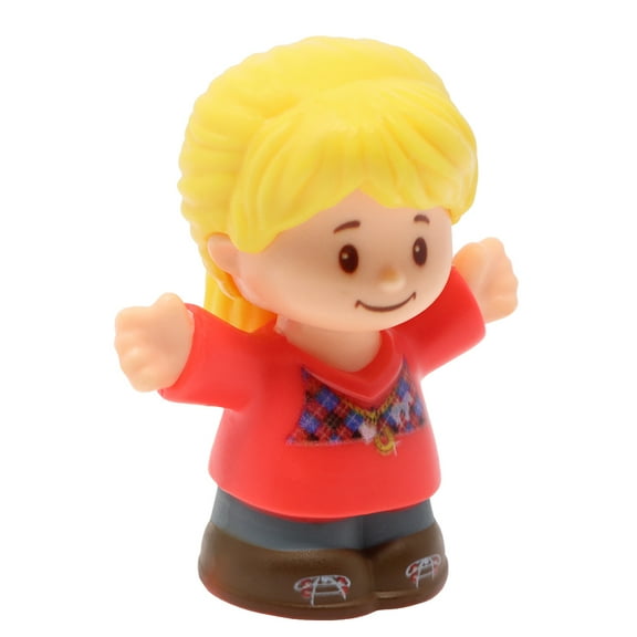 Replacement Part for Collectible Fisher-Price Little People Airport School Zoo Train or Dollhouse Playset GJL17 - Replacement Blonde Mom Teacher Figure
