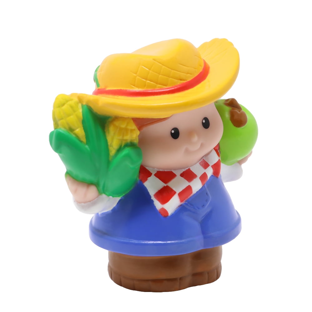 Replacement Farmer Figure For Fisher-Price Little People Caring For Animals Tractor Playset (GLT77)