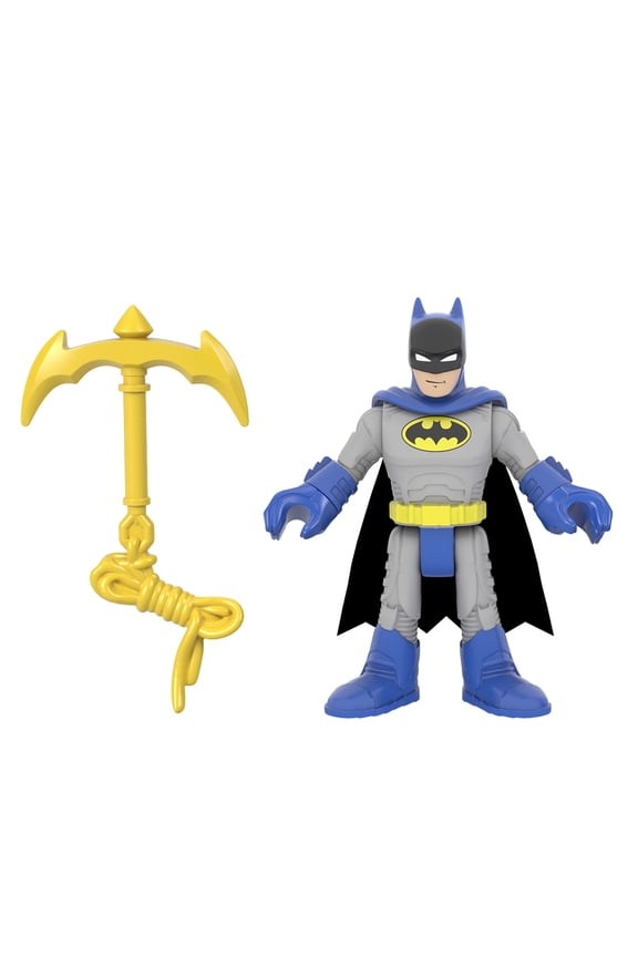 Replacement Part for Imaginext Superfriends Super-Hero playset GWP59 - Includes Replacement Batman Figure wearing Suit, Cape and Battle Gear