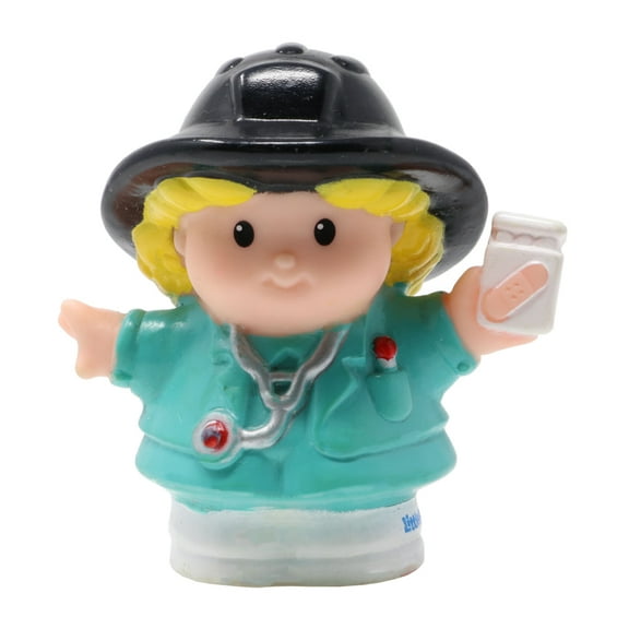 Replacement Part for Fisher-Price Little-People Fun Sounds Rescue Fire Station Playset - C4444 and 77712 - Includes 1 EMT Paramedic Firefighter Figure