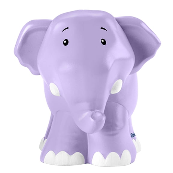 Replacement Part for Fisher-Price Little People Noah's Ark Playset - HNG03 ~ Replacement Purple Elephant Figure ~ Works with Other Sets Too ~ Children's Bible Story Playset Figure