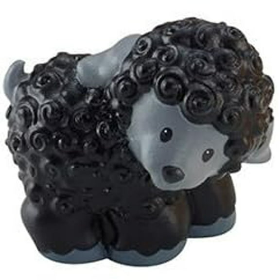 Replacement Part for Fisher-Price Little People Playset - CHD20 ~ Replacement Black Sheep Figure ~ Works with Fisher-Price Farm Playset and Other Playsets as Well!