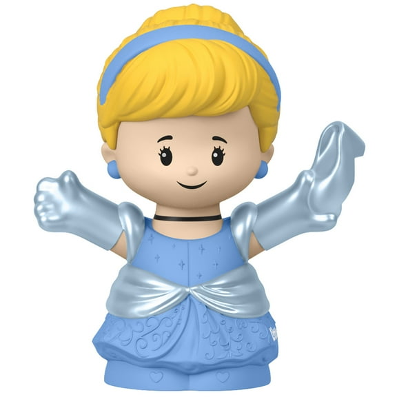Replacement Part for Fisher-Price Little People Playset - HJW75 ~ Replacement Princess Cinderella Figure ~ She's Holding a Glass Slipper ~ Inspired by Disney Movie Cinderella