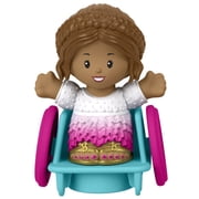 Replacement Part for Fisher-Price Little People Playset - Replacement Female Girl in Wheelchair Dressed for a Party  Inspired by Barbie You Can Be Anything