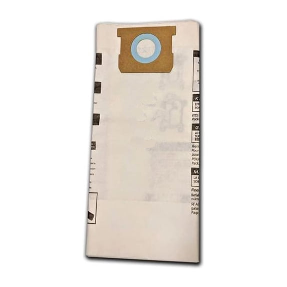 Replacement Part For 906-63-00, ECC495SW Vacuum 16-22 Gallon Paper Bags # GK-54005