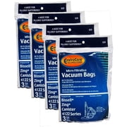 Replacement Part For Bissell 4122 Zing Canister Vacuum Cleaner Paper Bags 12Pk :- 820