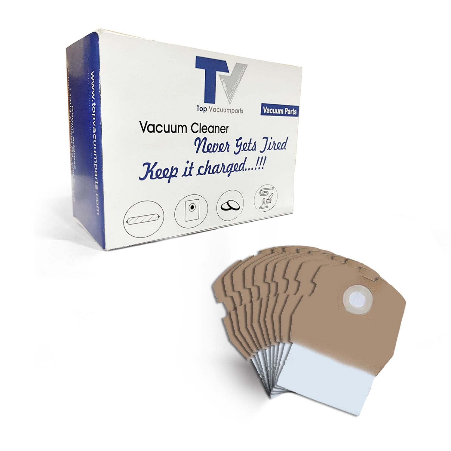 Replacement Part For Bissell C3000-PK12, Vacuum Cleaner Ltweight Canister Paper Bags 12Pk Fits BGC3000