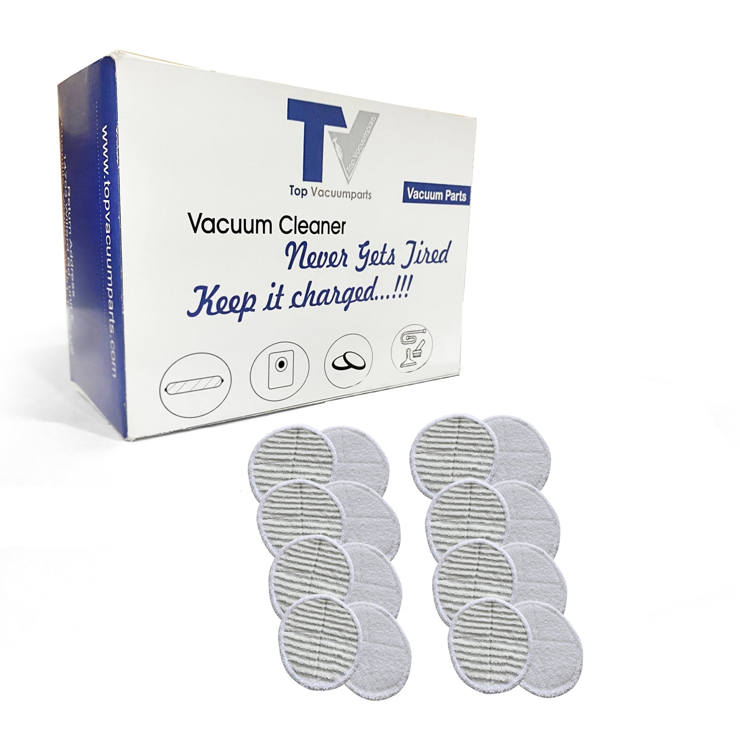 Top Vacuum Parts Mop Pads