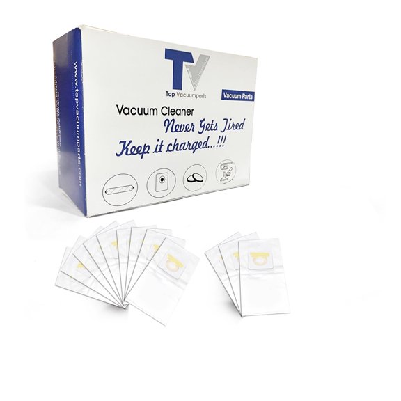 Replacement Part For Bissell Upright Powerforce Series Style 1 & 7 Paper Bags 12 Pk :- 840