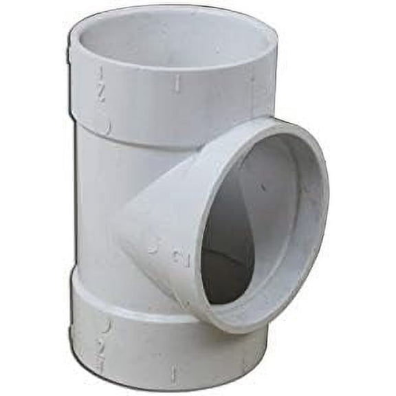 Replacement Part For Built-In Vacuum Cleaner 2"x 3" Special Short Tee Fitting # 765502SW