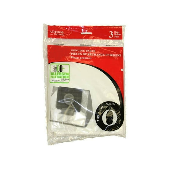 Replacement Part For Dirt Devil Style O Micro Allergen Vacuum Cleaner Bags AD10030 [3 Bags]