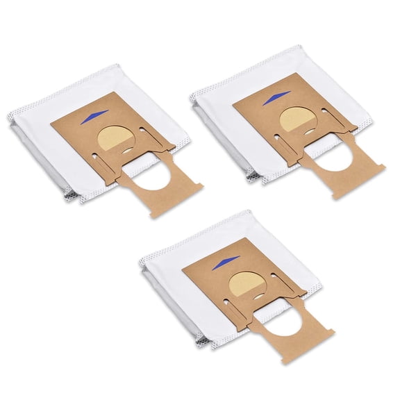 Replacement Part For Disposable Dust Bags Compatible with Ozmo T8 T9 N8 Pro AIVI Plus T8AIVI Robot Vacuum and Mop Cleaner Auto-Empty (3 Bags)