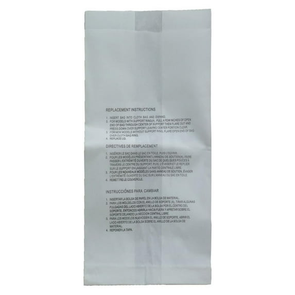 Replacement Part For Envirocare 15 GE, Premier, Whirlwind, Everclean Swivel Top Canister Tank Style Vacuum Cleaner Sweeper Bags # 220SW