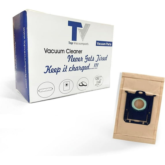 Replacement Part For Eureka Sanitaire Electrolux EL6989 Oxygen Type S, Type OX Vacuum :- EL200F-4 (4 Pack 20 Paper Bags)
