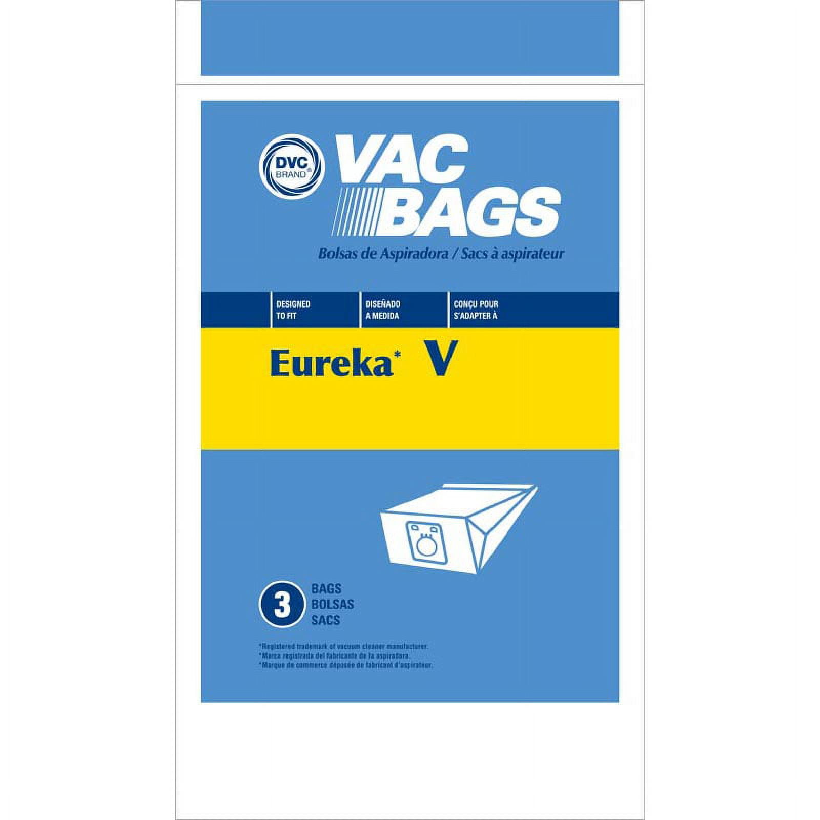 Replacement Part For Eureka Sanitaire Style V Paper Bag For Canister