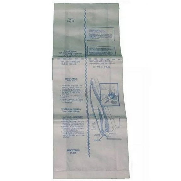 Replacement Part For Eureka Style F & G Vacuum Bags, 9 Per Pack