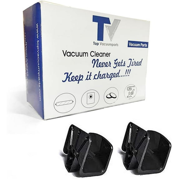 Replacement Part For Fit All Central Vacuum Cleaner 2PK Black Hose Hanger # 06-1014-63