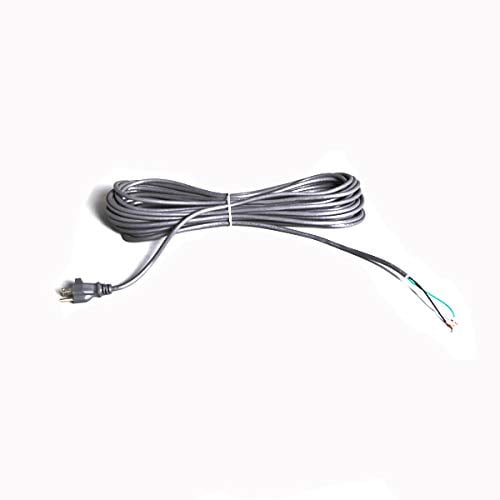 Replacement Part For Fit All SJT Heavy Duty Commercial Vacuum Cleaner 17/3 Gray 50' Cord # 14-5312-24
