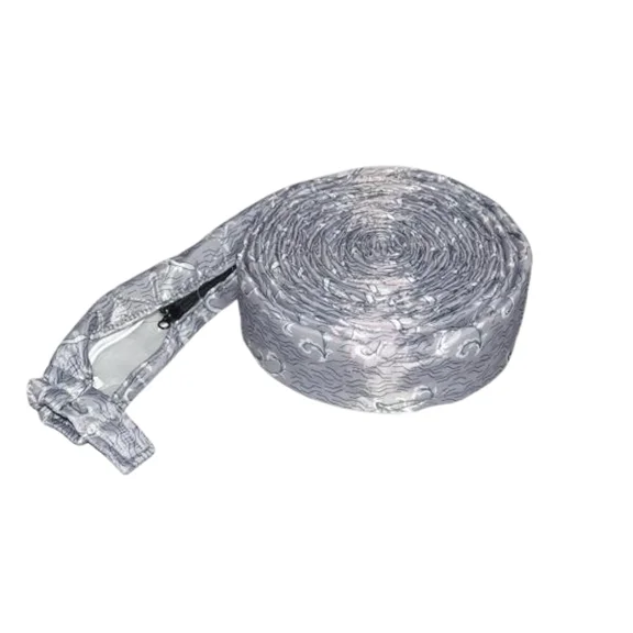 Replacement Part For Fitall Vacuum 35Ft Gray Hose Vac Sock with Zipper # VS-PZGY35