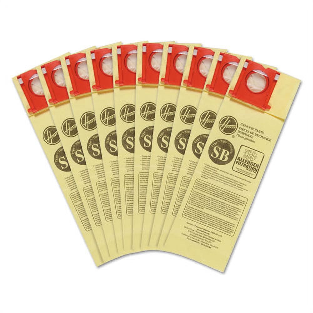 Replacement Part For Hoover 1PACK Disposable Vacuum Bags, Allergen SB, 10/Pack