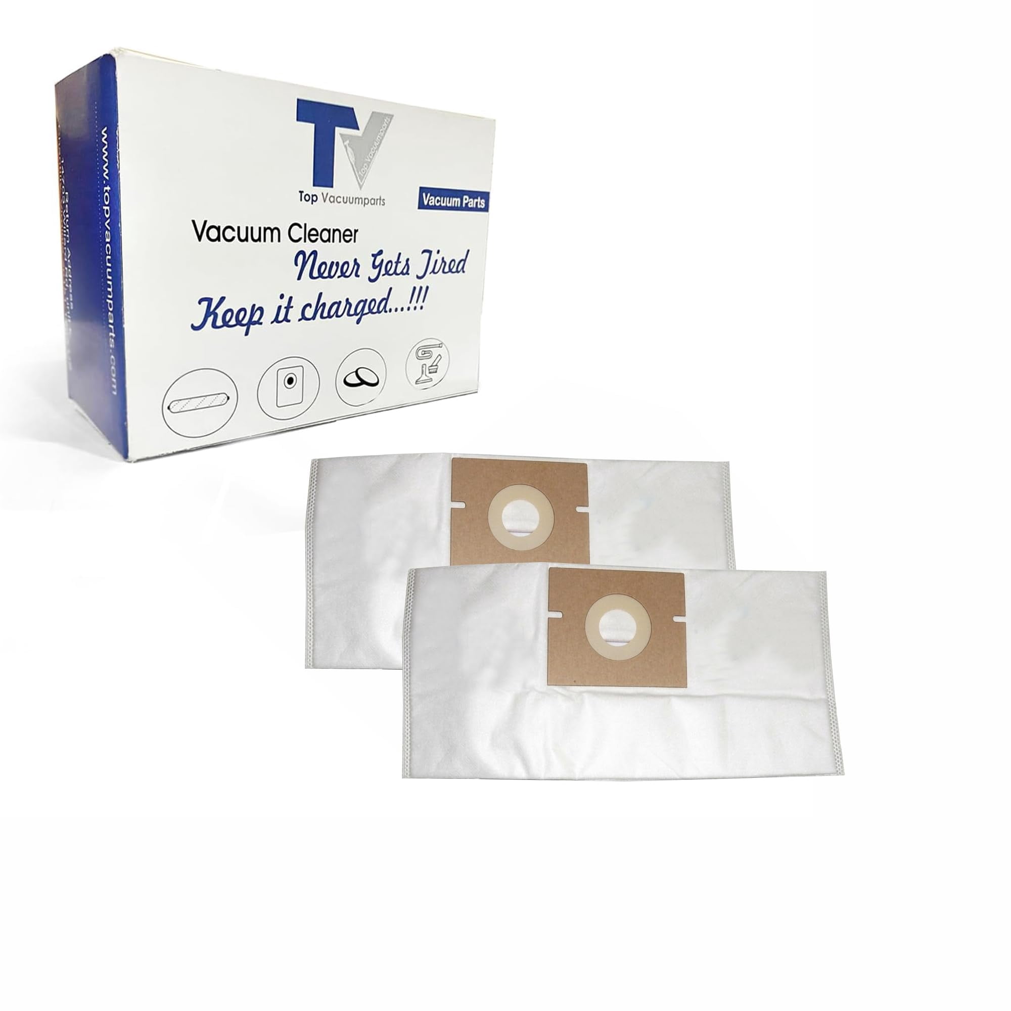 Replacement Part For Hoover 6 Type-S Hepa Canister Vacuum Paper Bags :- 4010808S
