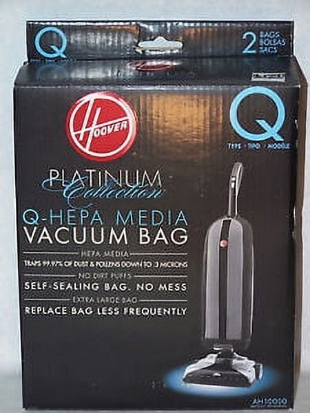 Replacement Part For Hoover AH10000 Platinum Type-Q HEPA Vacuum Bag, (4 pack)