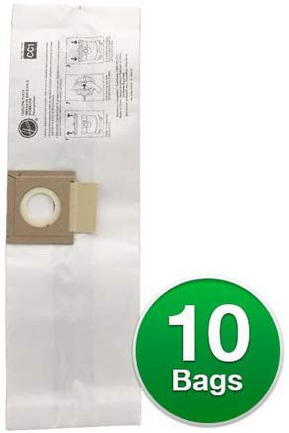 Replacement Part For Hoover AH10163 Standard Bags for Hushtone Canister (Pack of 10) # AH10163