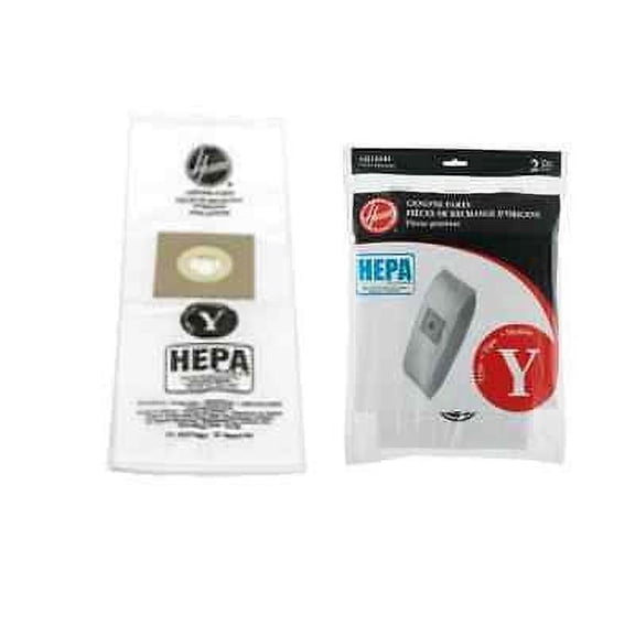 Replacement Part For Hoover Cloth Style Y HEPA Vacuum Bags Type AH10040 Windtunnel & T2 Vac [4 Bags]
