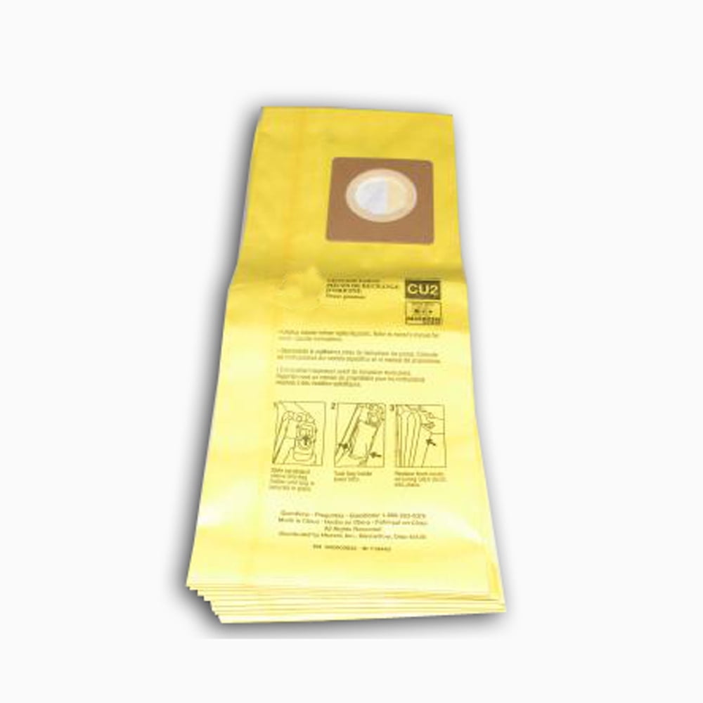Replacement Part For Hoover Commercial AH10243 Upright Bags for HushTone, Allergen Filtration (Pack of 30), Yellow