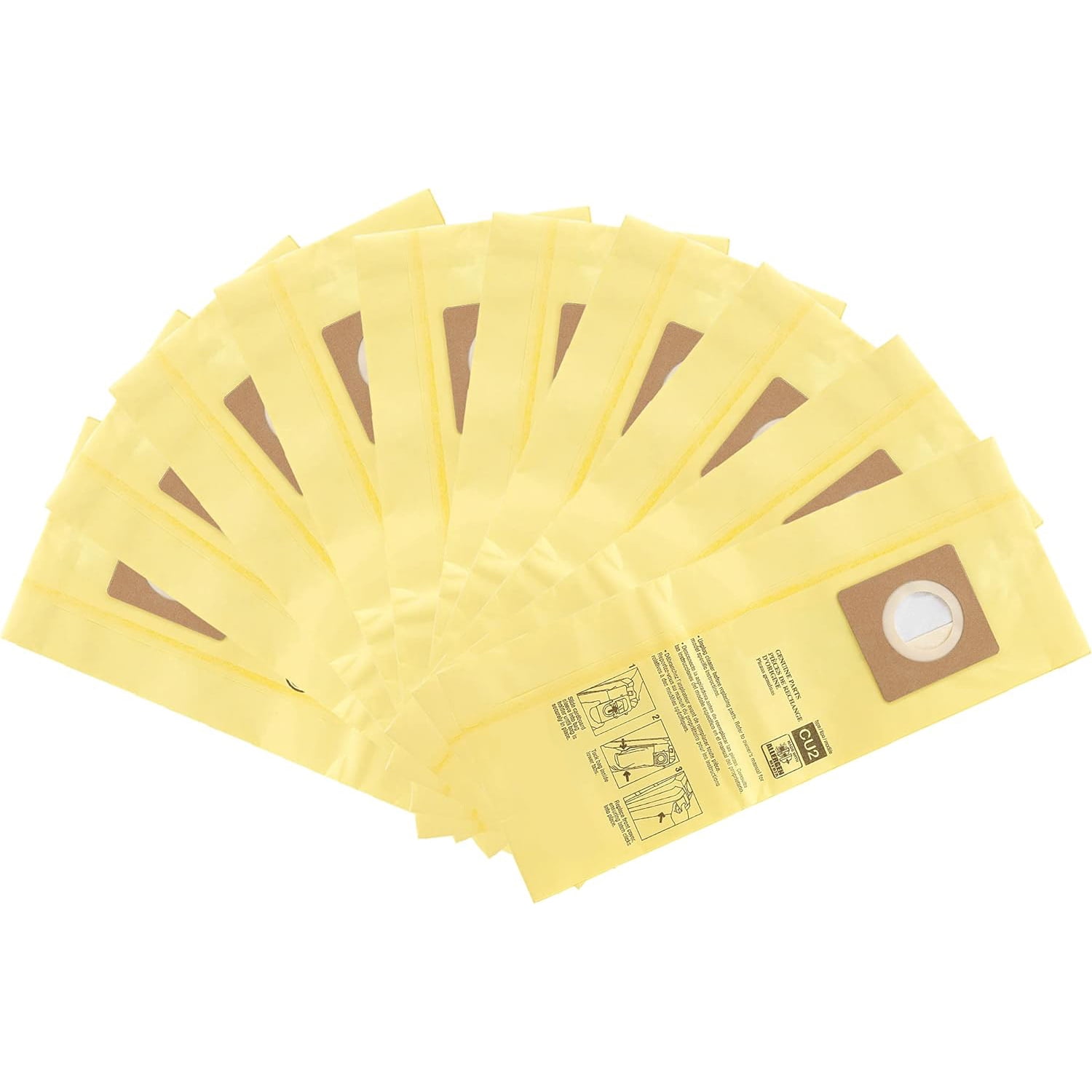 Lot De 10 Sacs Aspirateur Hoover HushTone AH10243 - Pour Filtration Allergènes