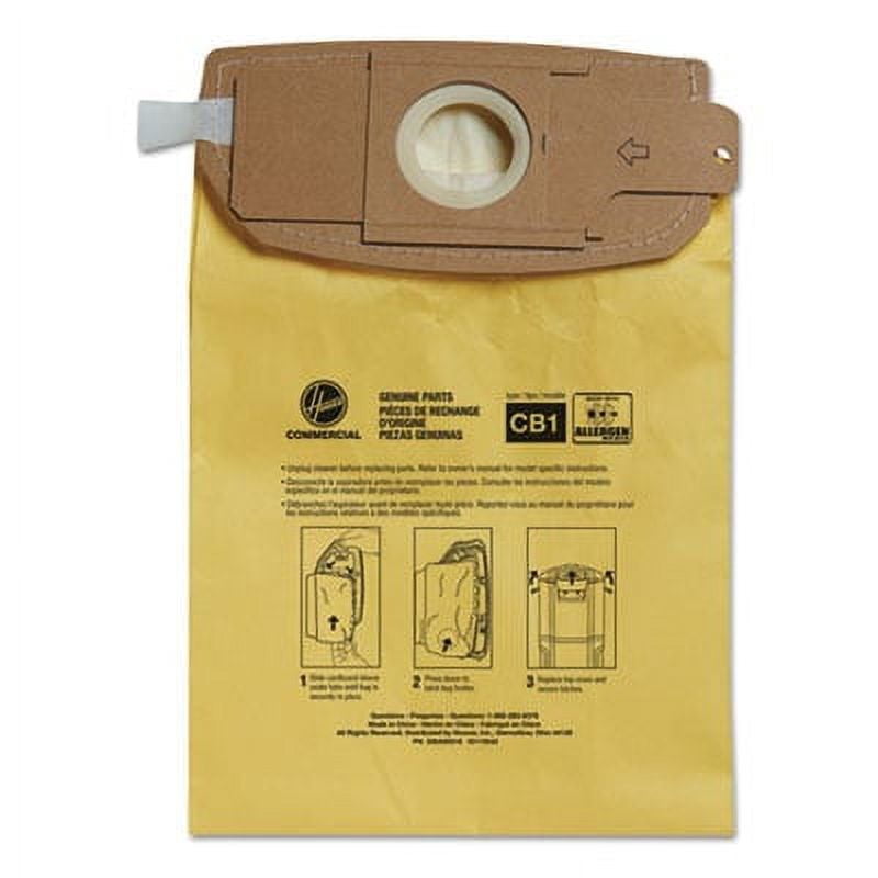 Replacement Part For Hoover Disposable Vacuum Bags, Allergen C1, 10/Pack (AH10273)