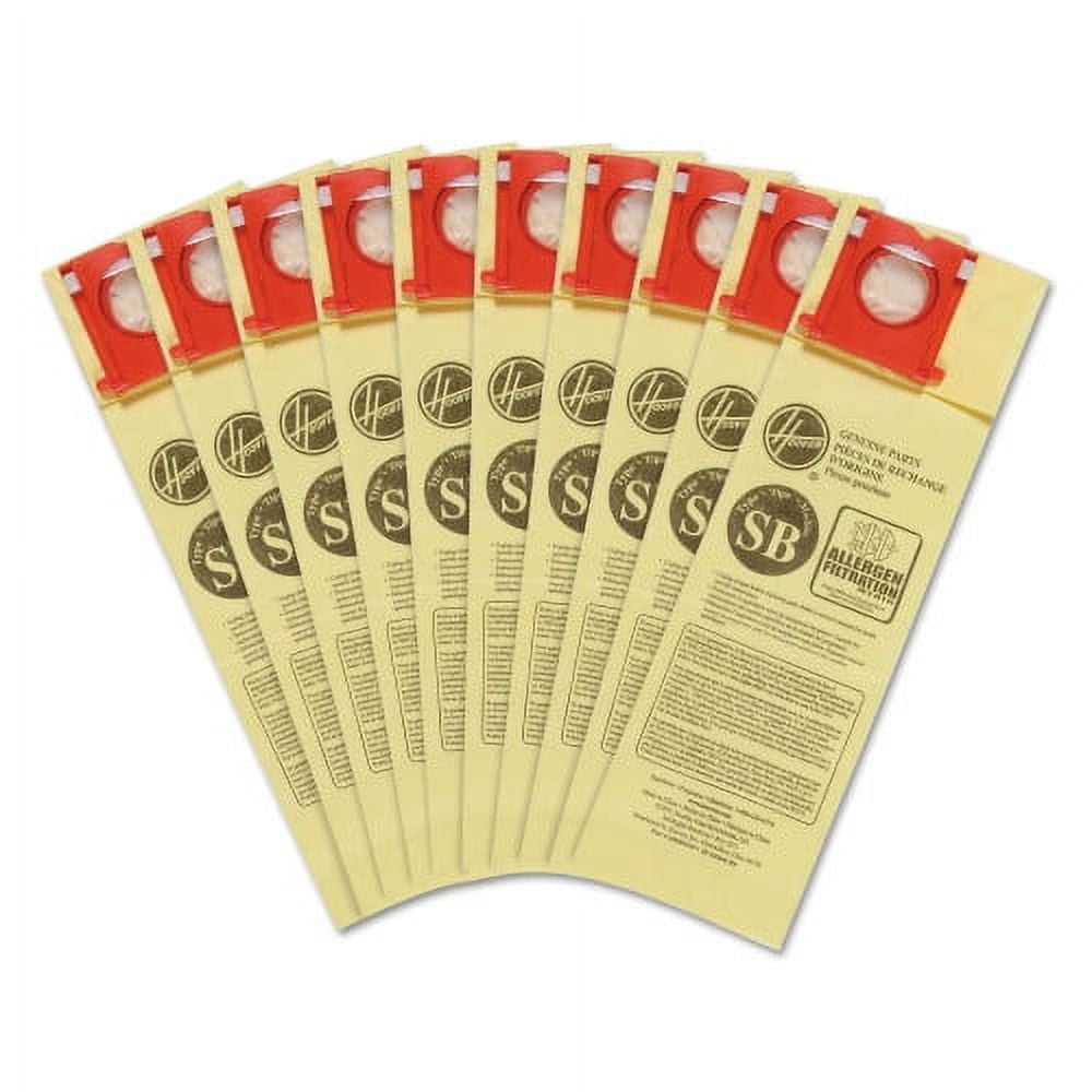 Replacement Part For Hoover Disposable Vacuum Bags, Allergen SB, 10/Pack (AH10170)