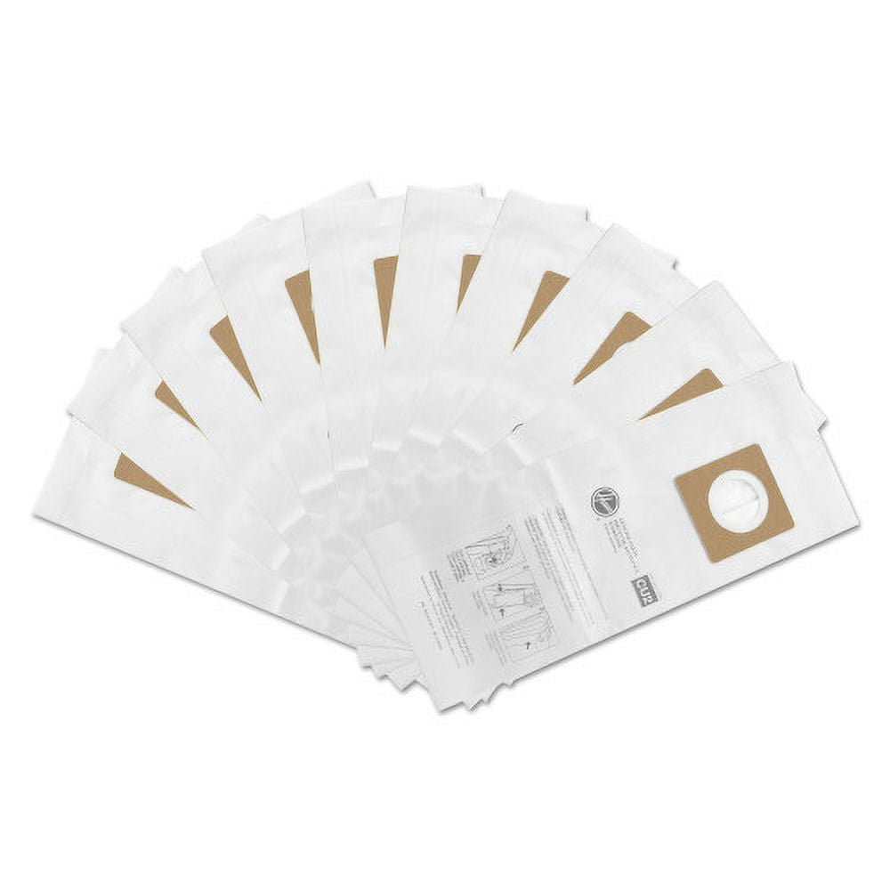 Replacement Part For Hoover Disposable Vacuum Bags, Standard CU2, 10/Pack (AH10143)