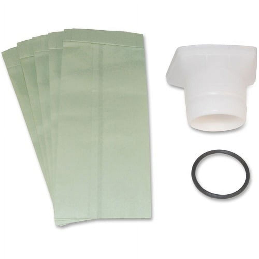 Replacement Part For Hoover Portapower Vacuum Cleaners Bag Adapter Kit 1 Each White, Green