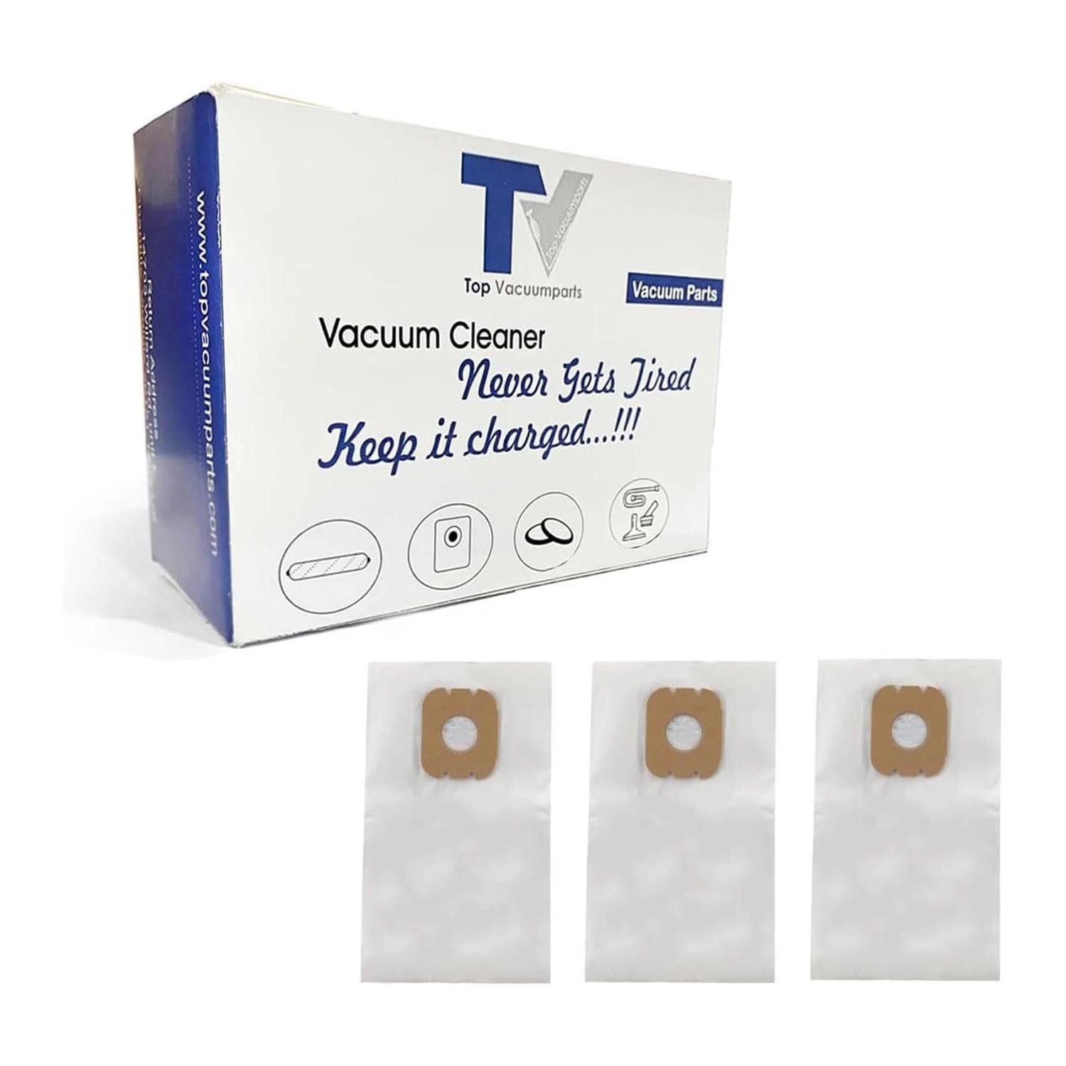 Replacement Part For Hoover S3393, S3393-020 Vacuum Cleaner Type K 3 Paper Bags # 4010100K