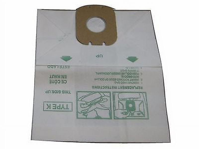 Replacement Part For Hoover Style K Vacuum Bags 4010028 4010100 Spirit Encore Supremacy Runabout Vac [24 Bags]