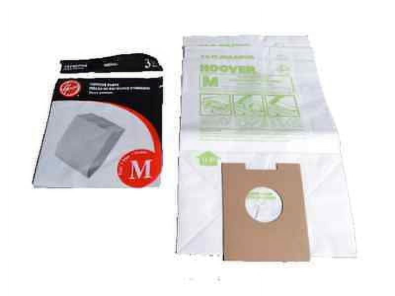 Replacement Part For Hoover Style M Vacuum Bags Type 4010037M Dimension Canister Vac [6 Bags]
