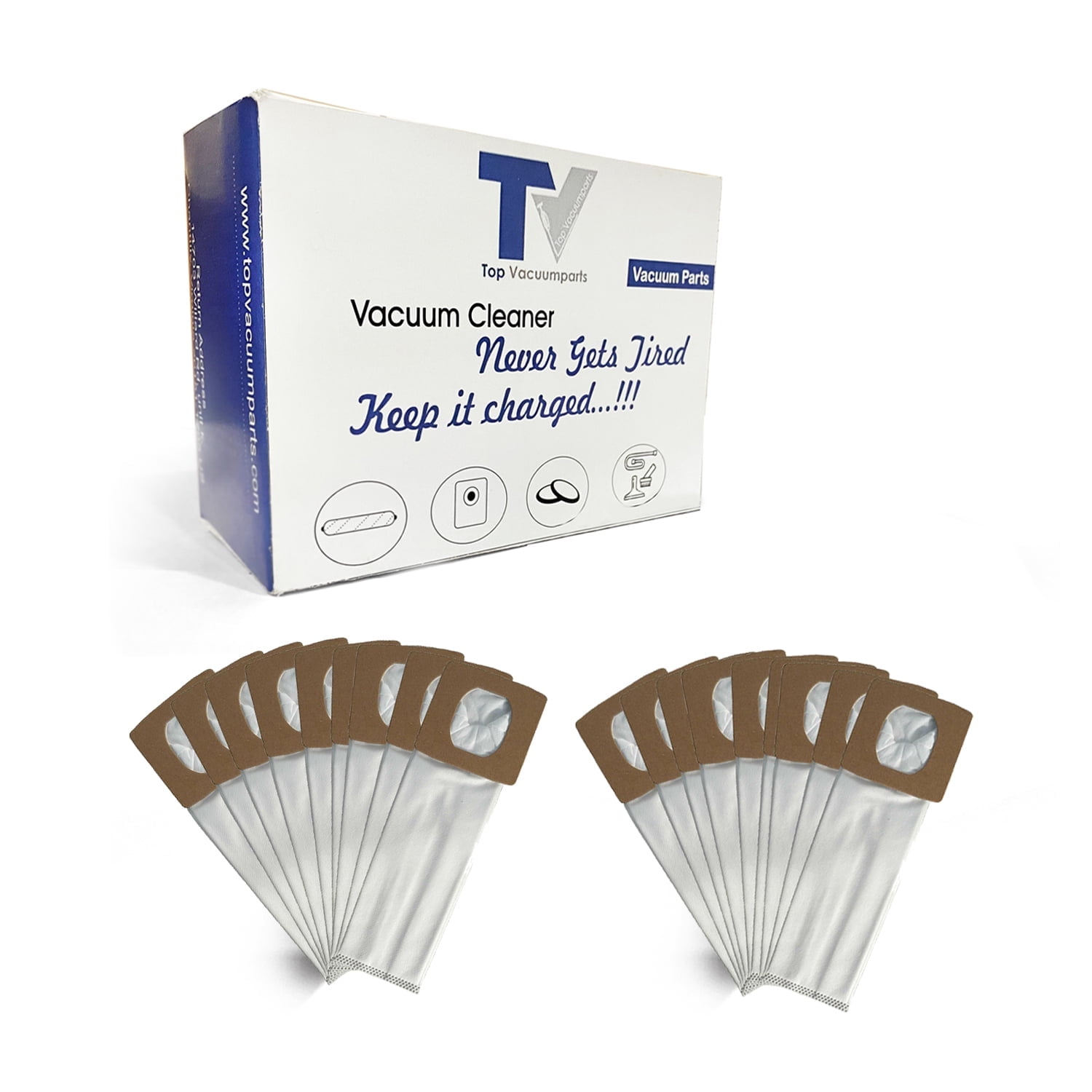 Replacement Part For Hoover Type I AH10005 Platinum Canister Vacuum Cleaner Allergen Bags ( 6 Pack - 18 Bags)